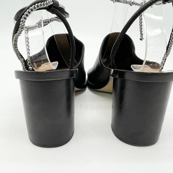 Rag & Bone Womens Nella‎ Size 39 Chain Ankle Strap Edgy Chic Urban Versatile - Picture 5 of 12